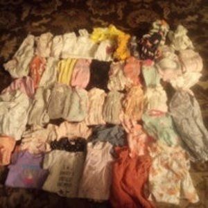 HUGE LOT  baby girl  NB clothes